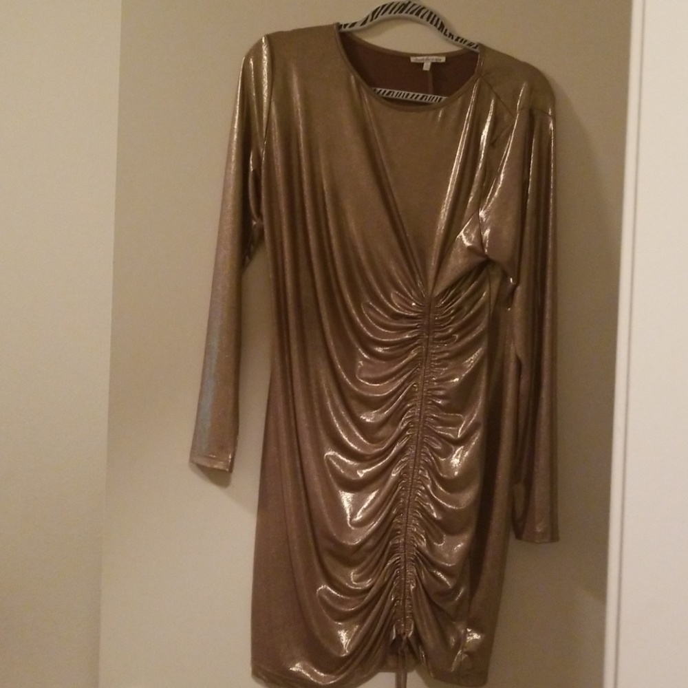 Charlotte Russe Gold Dress